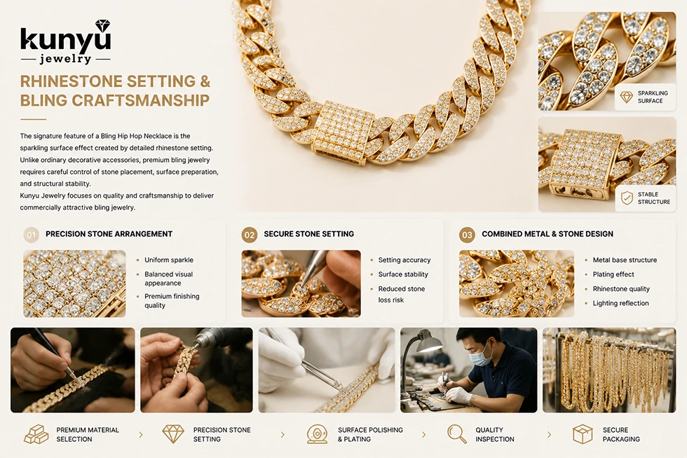 Bling Hip Hop Necklace